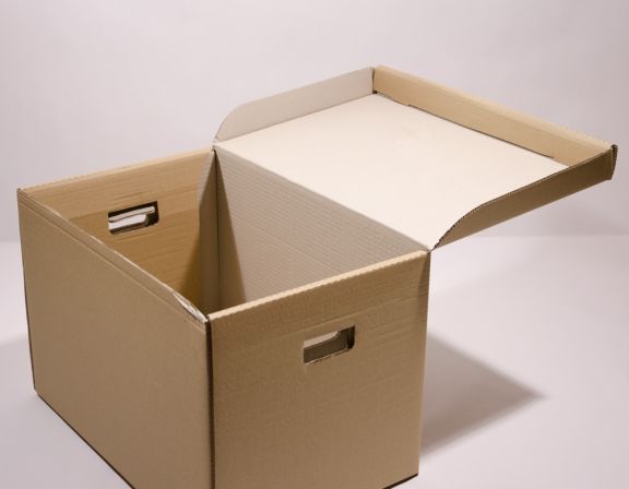 Cutie de carton cu autoformare