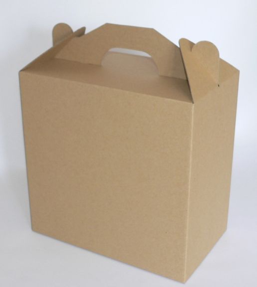 Cutie de carton cu mâner