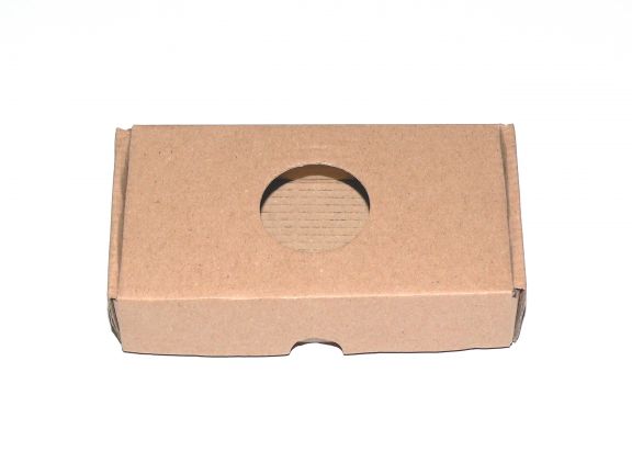 Cutie de carton cu autoformare, capac cu protectie