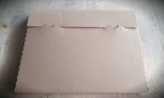 Cutie de carton pentru tablouri